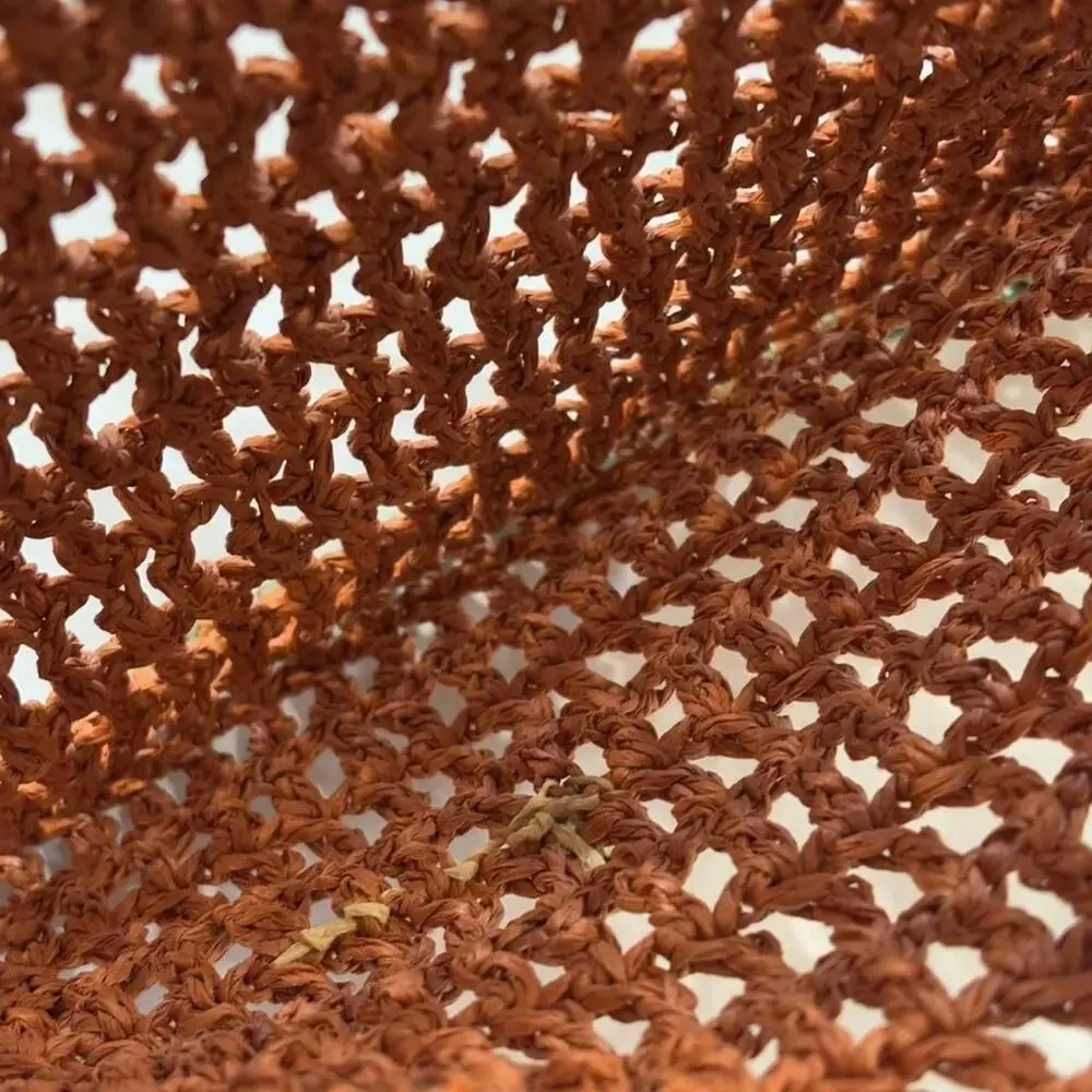 Multicoloured Crochet Bag with Fringe(Handmade) - Picture 6 of 7